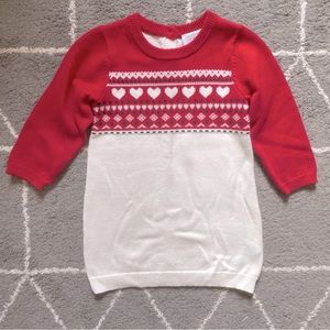 Children’s Place holiday sweater dress